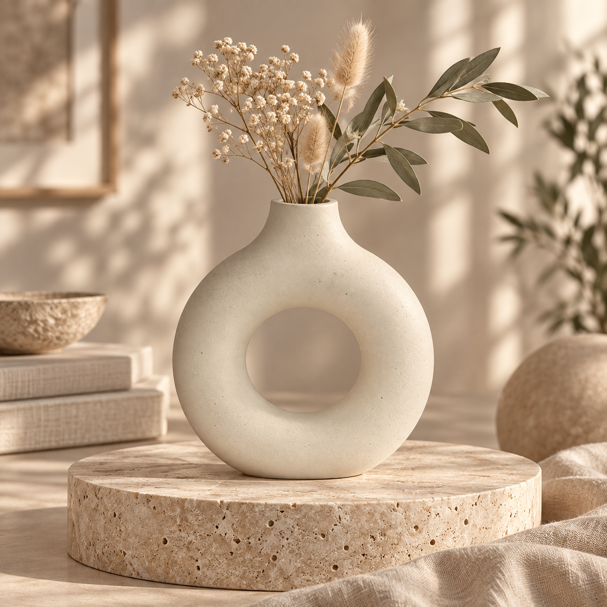 Modern Ring Vase