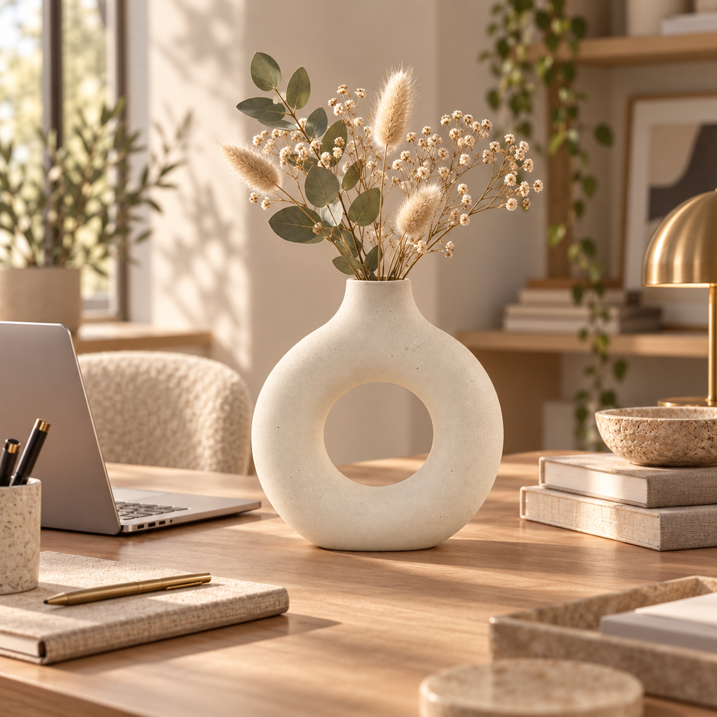 Modern Ring Vase