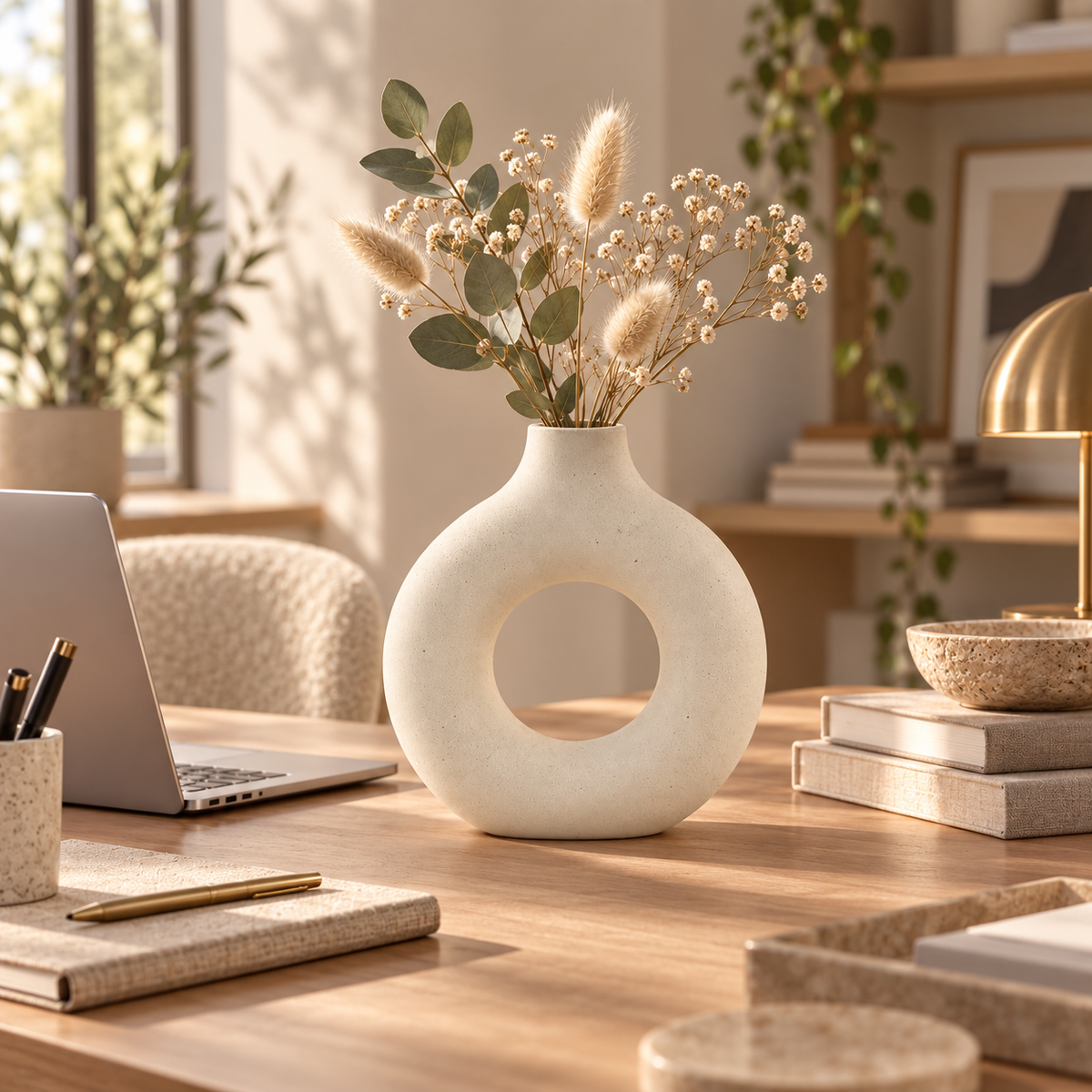 Modern Ring Vase